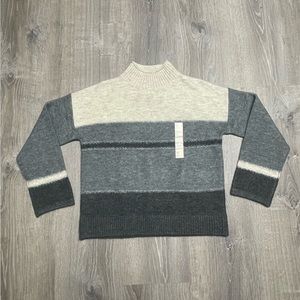 Mock-Neck Sweater